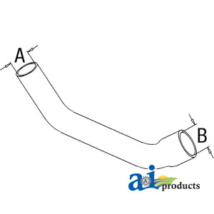 UCA21302U   Upper Hose---Replaces 84496C1